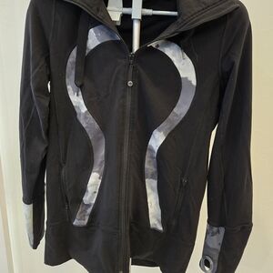 lululemon athletica Black and Gray Hoodie